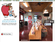Tablet Screenshot of munchkeyapples.com